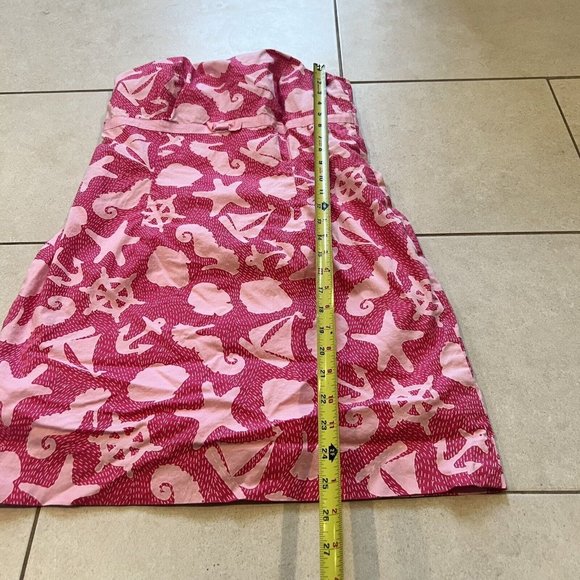 Lilly Pulitzer Womens Vintage Smooth Sailing Ascot Dress Pink Size 8 - Picture 3 of 5